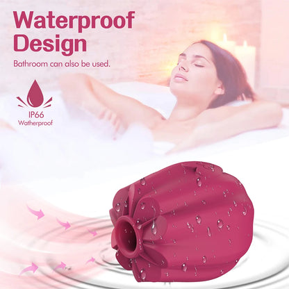 Blossom of Bliss: Sensual Rose Vagina Sucker & Clit Stimulator