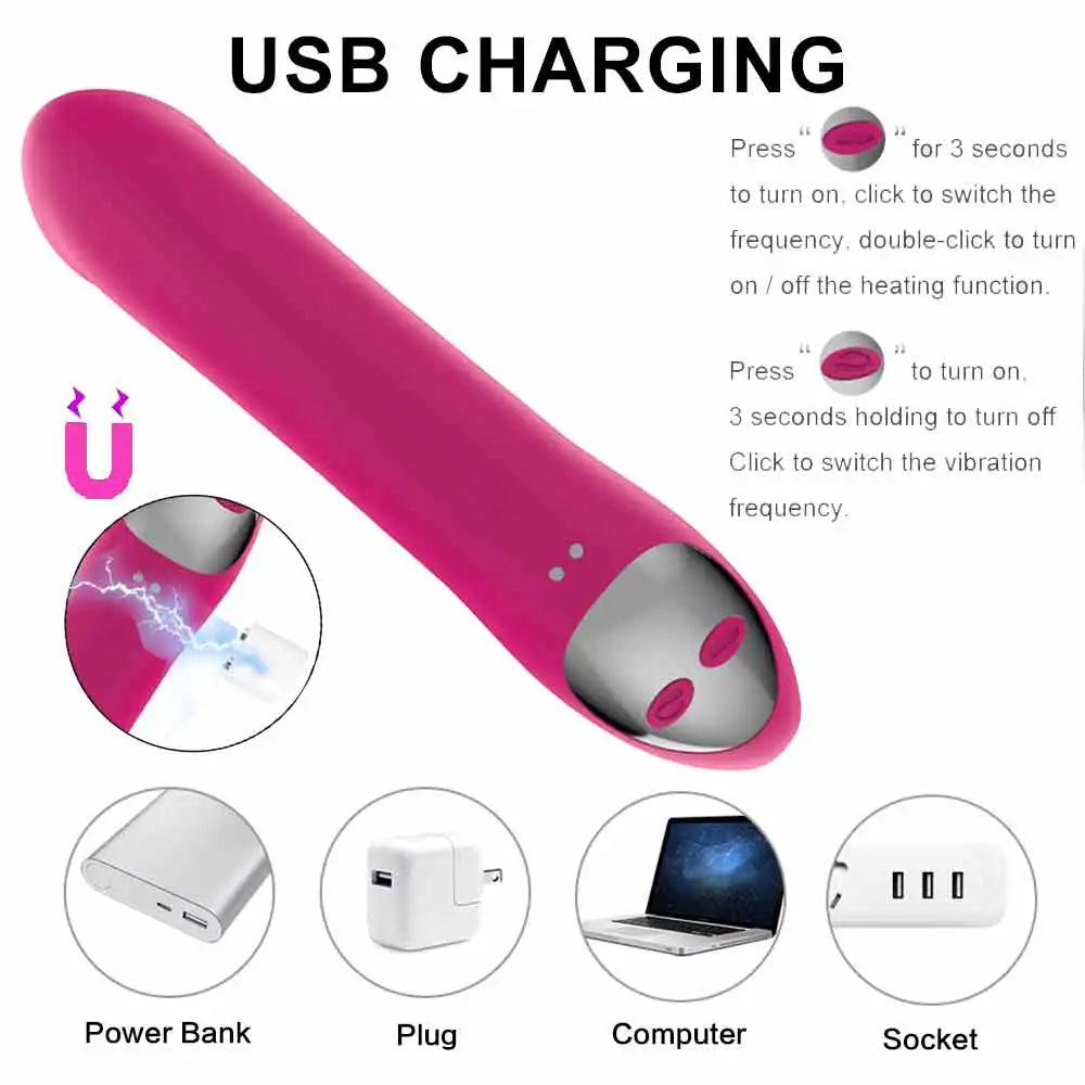 Delve into Ecstasy with Our 10-Mode, 10-Speed Double Dildo Vibrator - Elevate Your Erotic Experience Today!"