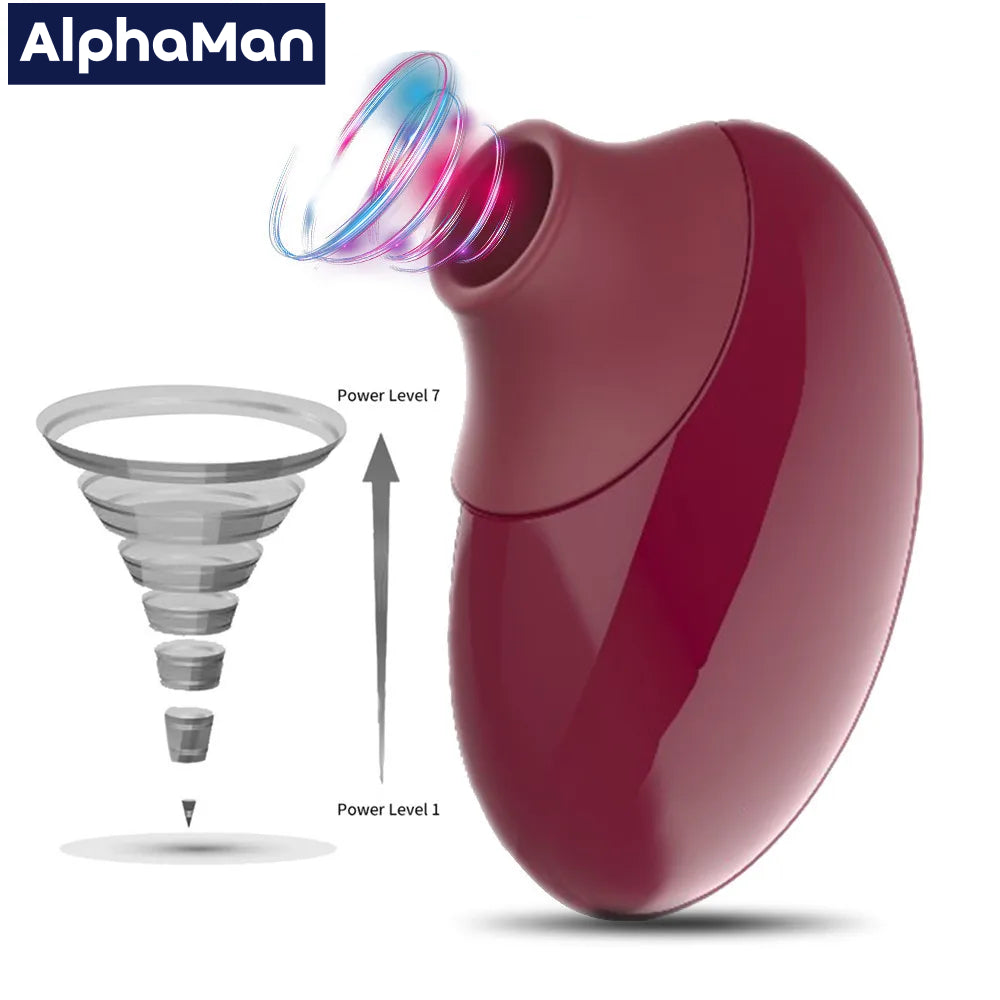 The BlissKiss™ Clitoris Sucker with Air technology, for Fast and Intense Orgasms
