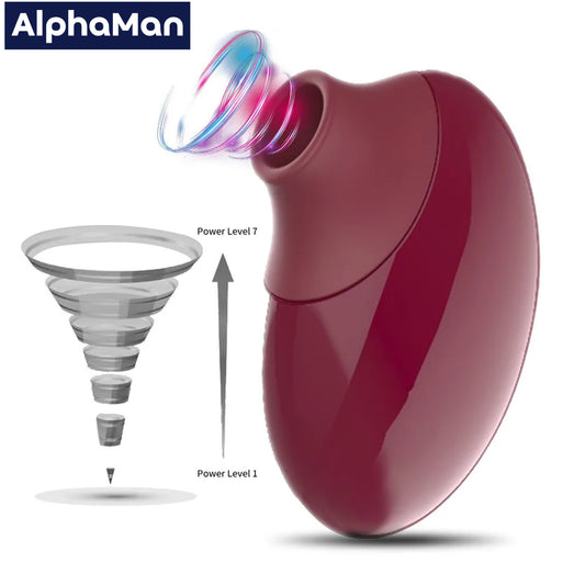 The BlissKiss™ Clitoris Sucker with Air technology, for Fast and Intense Orgasms