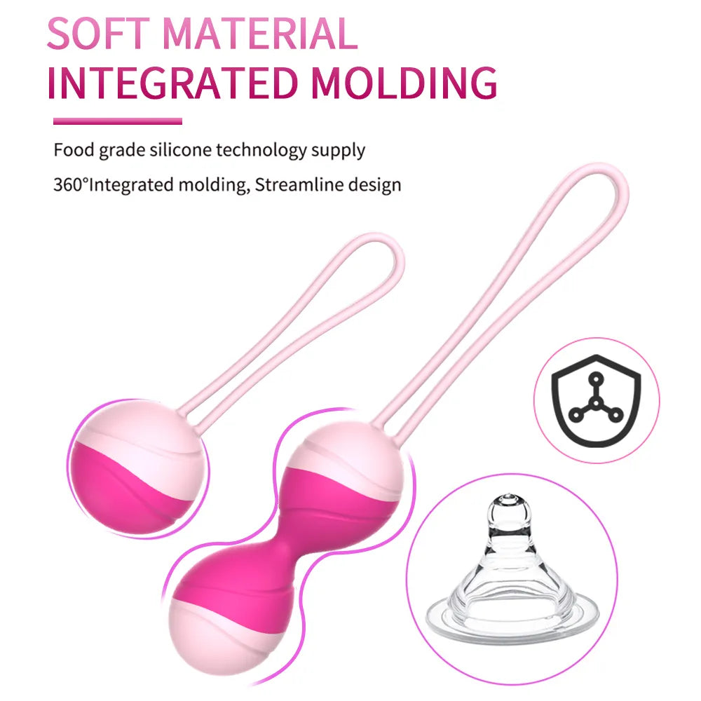 The KegelTrainer™ Remote Vibrating Eggs Will Strengthen Vaginal Pelvic Floor For Increased Orgasms