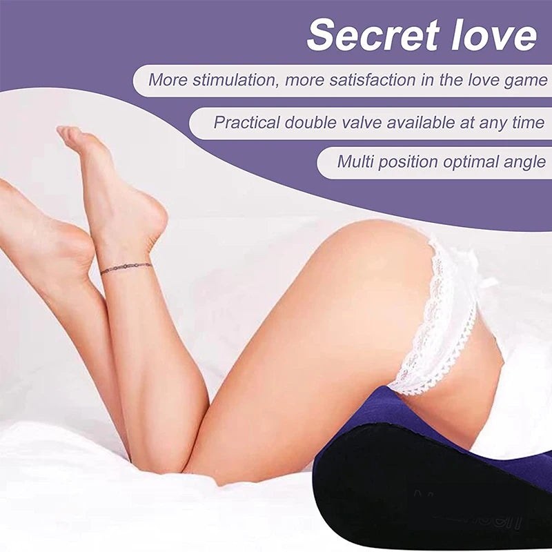 Inflatable Pillow For Sex Pillow Bed Cushion Sex Body Aid BDSM Adults Couples Wedge Furniture Erotic Sexual Sofa Games SexToys