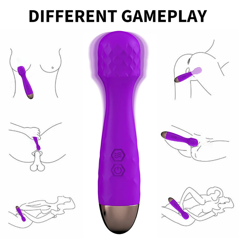 The Wanda-V™ Magic Wand Is An Eye Roller, With It's Beautiful Design And Roaring Power