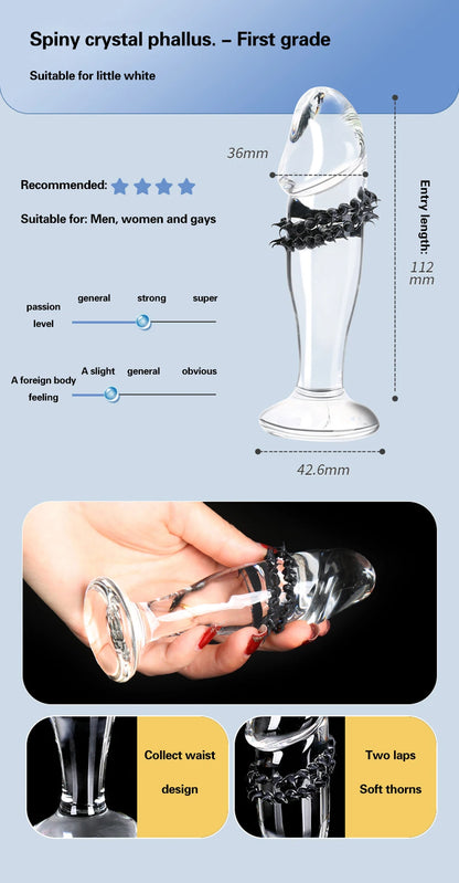 Let your imagination run wild with this Realistic Dildo Huge Penis's endless possibilities of suction.