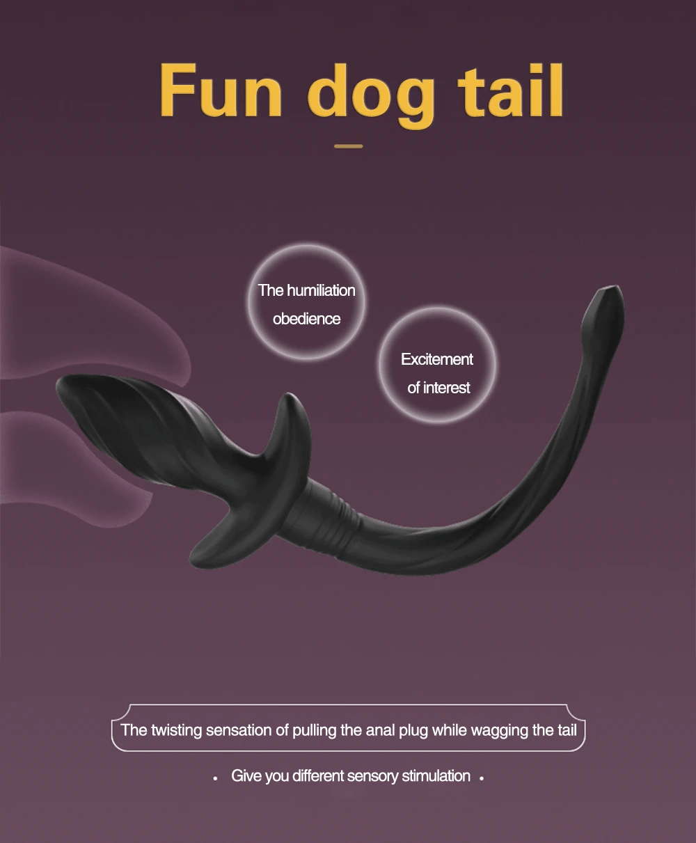 "Embrace Your Animal Instincts: Dive into Sensual Role-Playing with Our SM Fox Tail Anal Plug!"