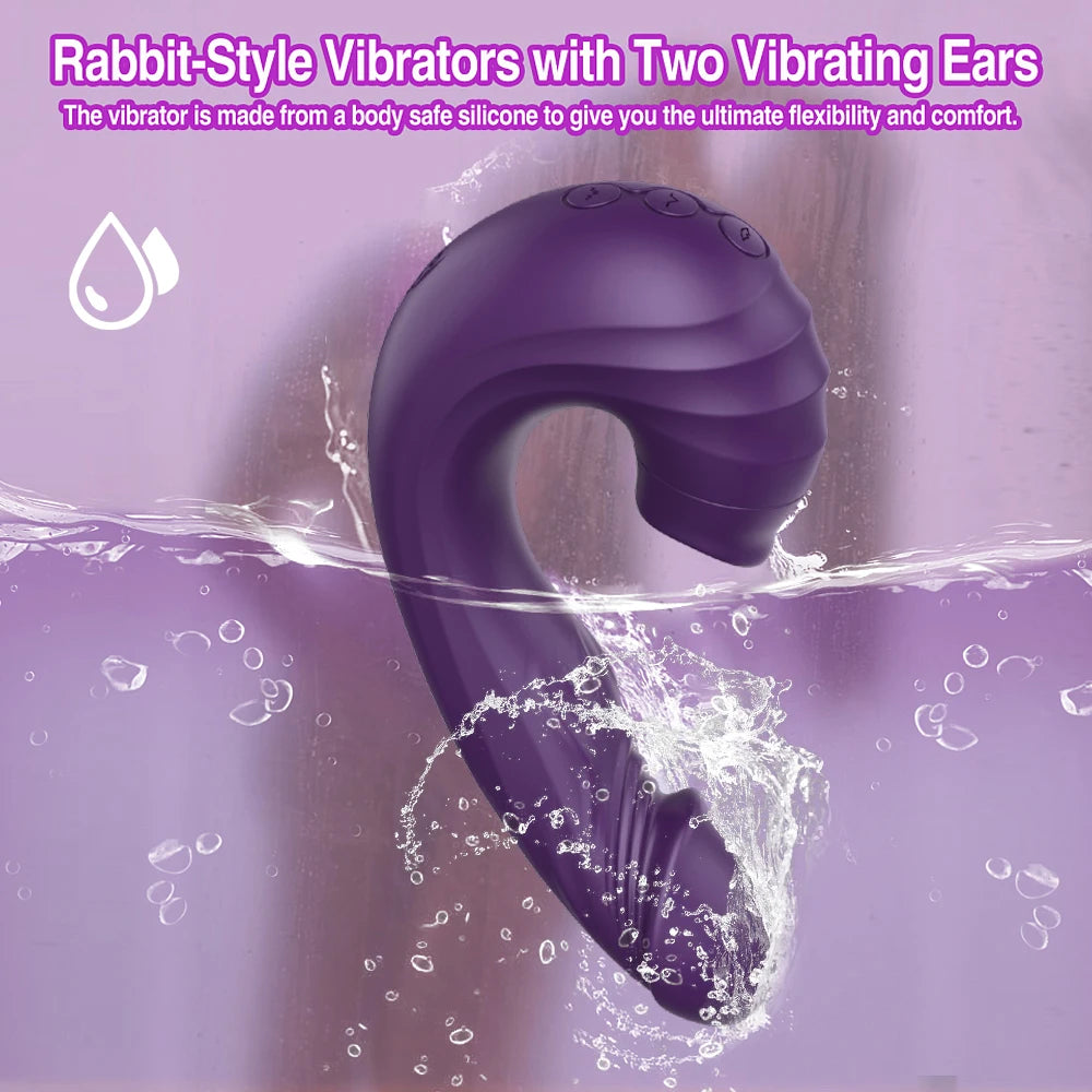 Ultimate Pleasure, 10-Speed Vibrating Clit Sucker - Strap On Sensation for Mind-Blowing Masturbation!