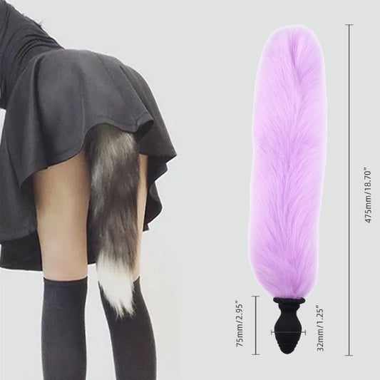 The FoxyTail™ Butt Plug Is The Sexiest Anal Toy,That Will Surely Turn You Both Onn!!!
