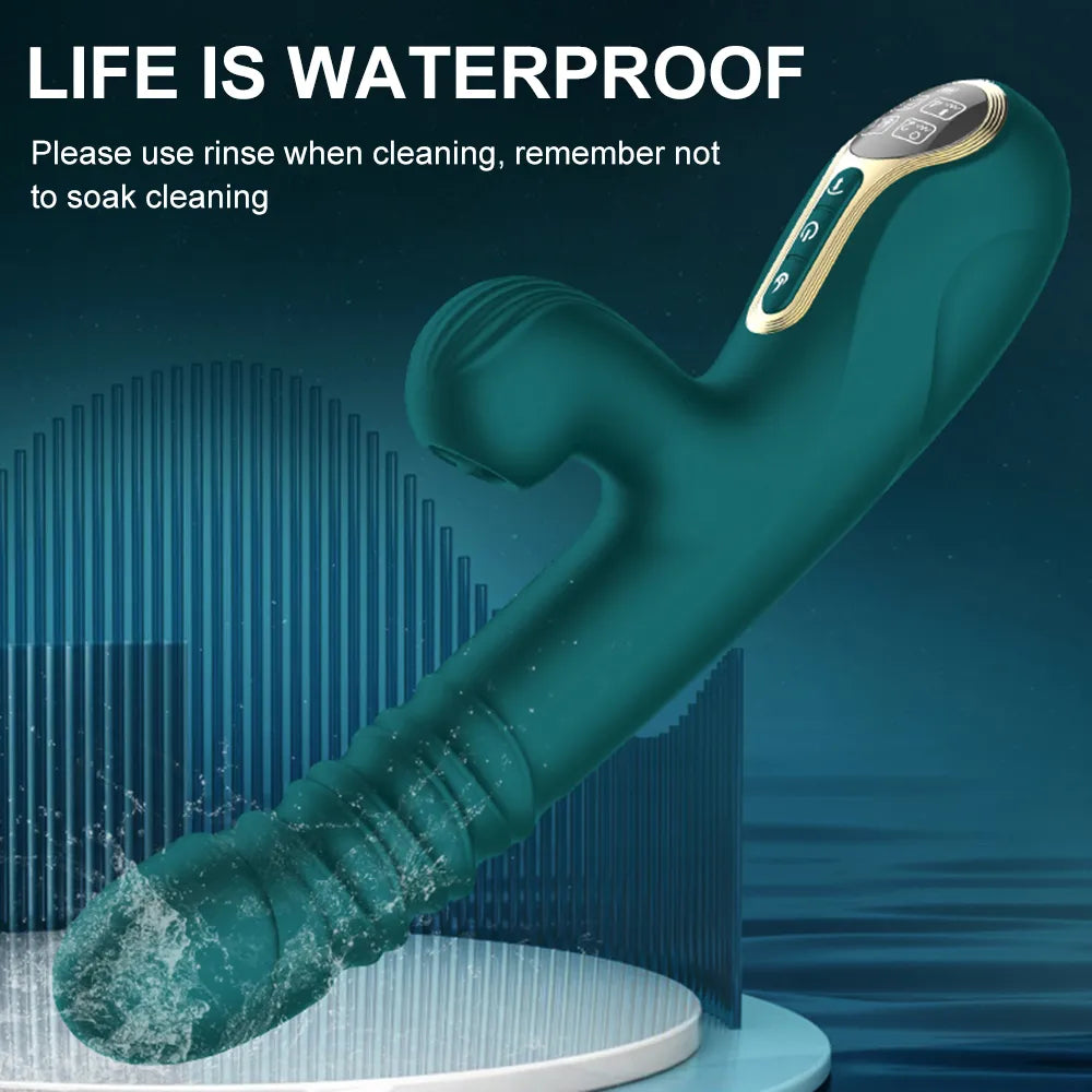 Experience Intense Pleasure with the Telescopic Vibrators, Realistic Sensations Await Your Erotic Journey!"