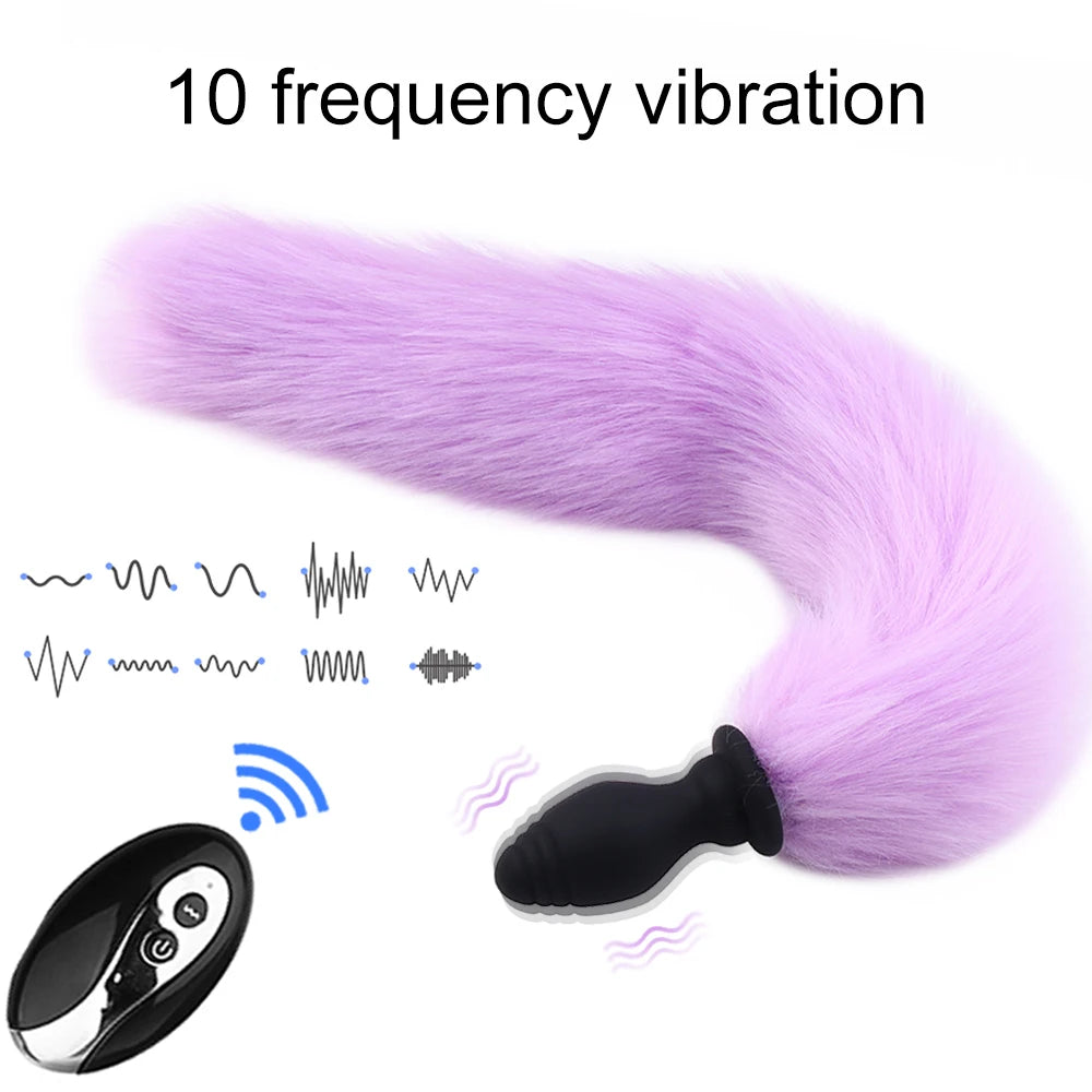 The FoxyTail™ Butt Plug Is The Sexiest Anal Toy,That Will Surely Turn You Both Onn!!!