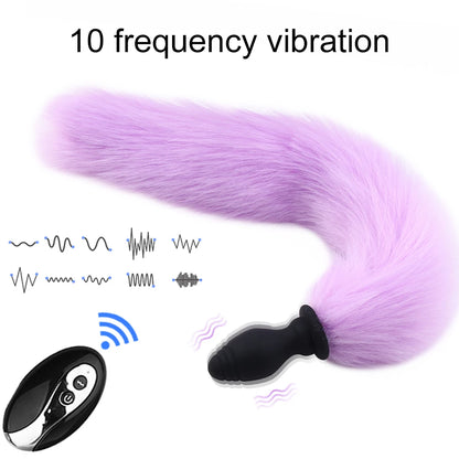 The FoxyTail™ Butt Plug Is The Sexiest Anal Toy,That Will Surely Turn You Both Onn!!!