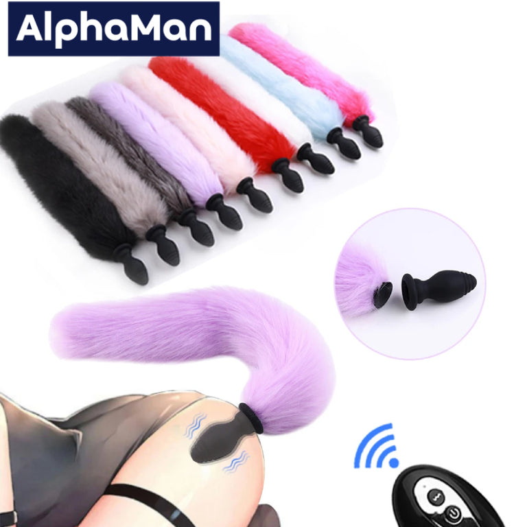 The FoxyTail™ Butt Plug Is The Sexiest Anal Toy,That Will Surely Turn You Both Onn!!!