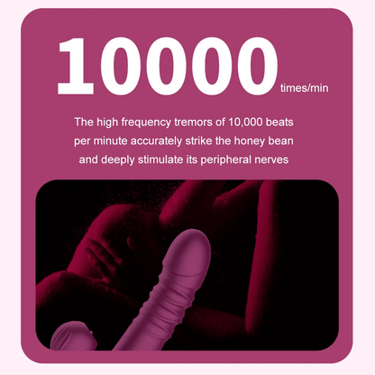 Experience Intense Pleasure with the Telescopic Vibrators, Realistic Sensations Await Your Erotic Journey!"