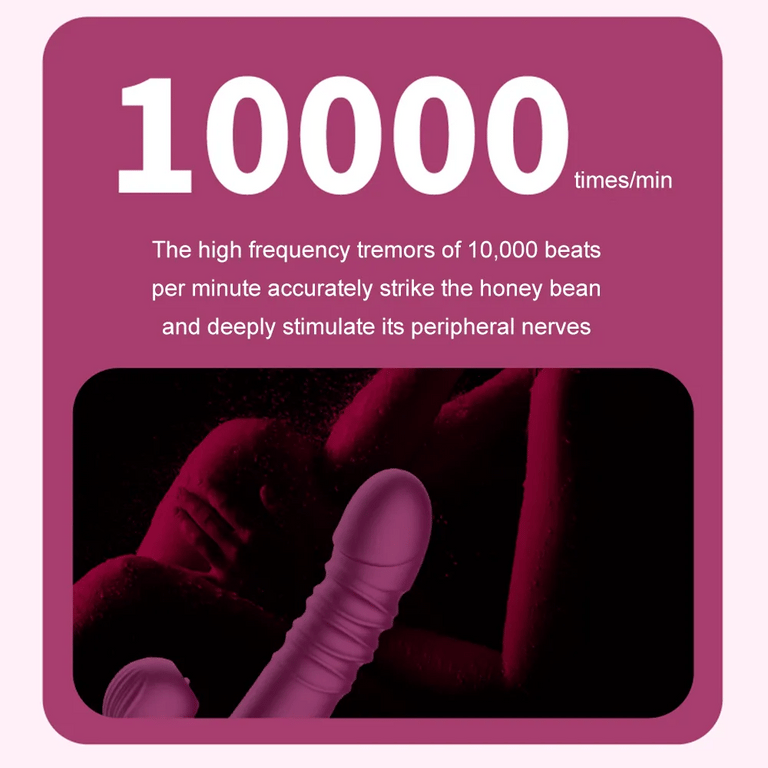 Experience Intense Pleasure with the Telescopic Vibrators, Realistic Sensations Await Your Erotic Journey!