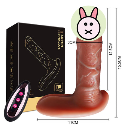 "Unleash Passion: Remote-Controlled Pleasure Panties with Realistic Thrusting Action"