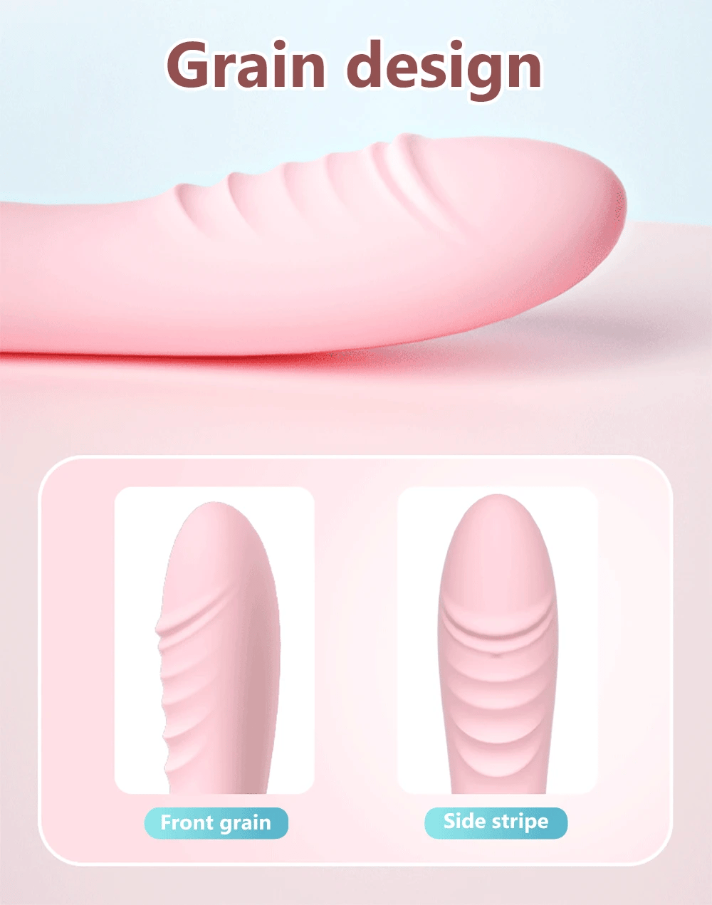 10 Modes Powerful Magic Wand 360 Degree Rotation Vibrator for Women Body Massager G Spot Clitoris Stimulator USB Charging Adult