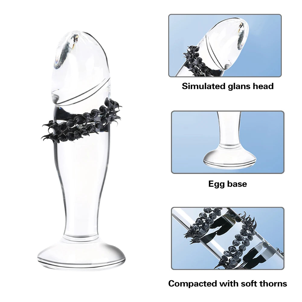 Let your imagination run wild with this Realistic Dildo Huge Penis's endless possibilities of suction.