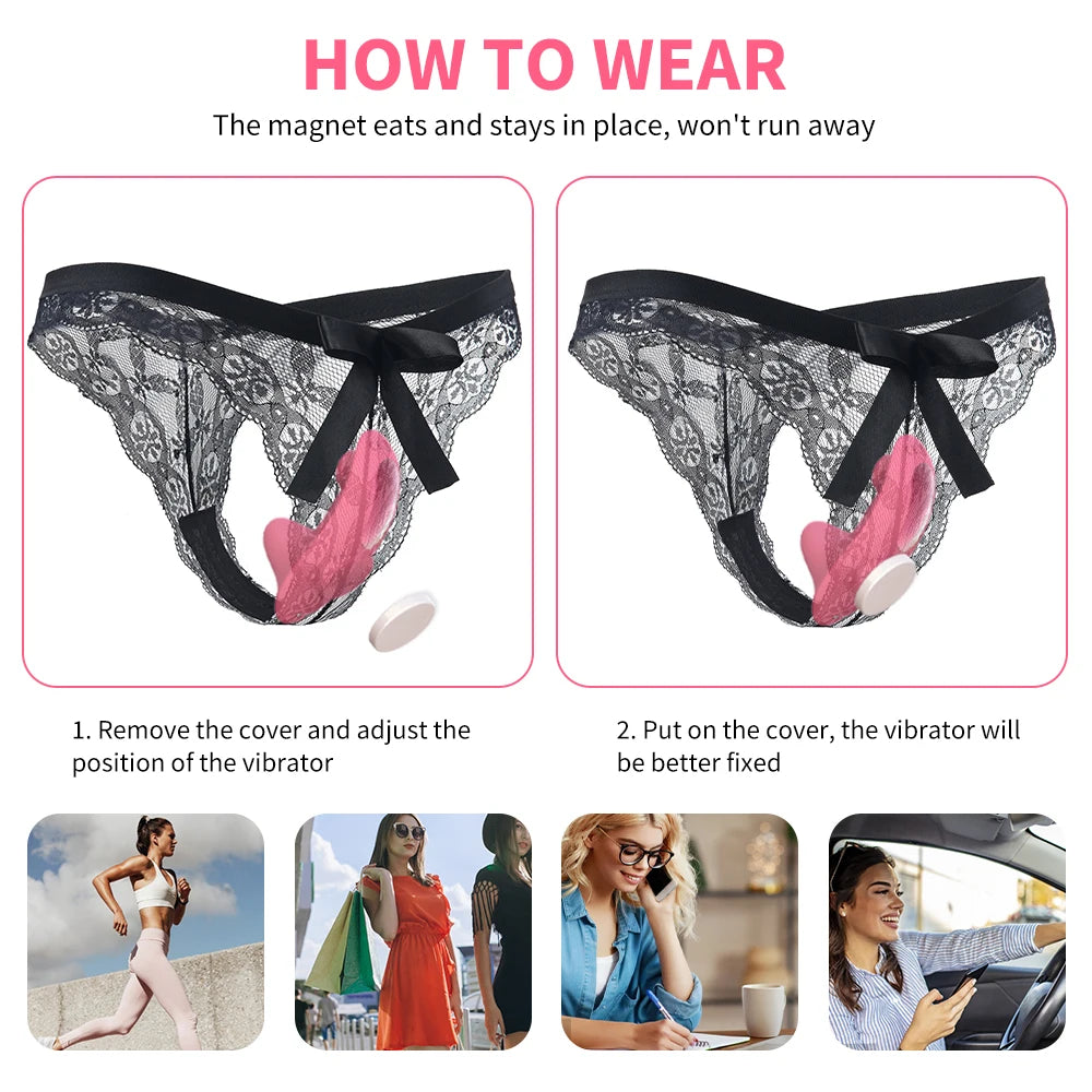 Clit Sucking Vibrator Remote Control Dildo Vibrators Panties for Women Clitoris Stimulator Adult Sex Machine Female Masturbator