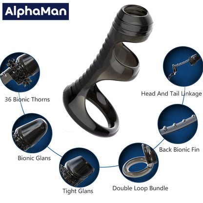 Enhance Size, Control, and Stamina with Premium Cock Rings & Male Chastity Devices!"